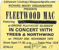 Fleetwood Mac - Northwinds - Trees - 20/11/1970