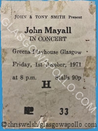 John Mayall - Eggs Over Easy - 01/10/1971