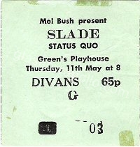 SLADE - Status Quo - 11/05/1972
