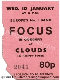 Focus - Harvey Andrews - 10/01/1973