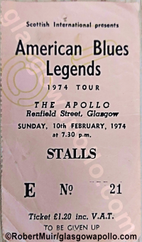 American Blues Legends - 11/02/1974