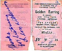 Golden Earring - Lynyrd Skynyrd - 14/11/1974