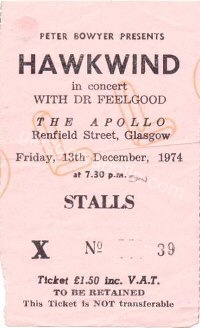 Hawkwind - Dr. Feelgood - 13/12/1974