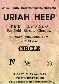 Uriah Heep - The Heavy Metal Kids - 29/06/1975