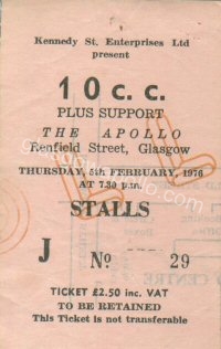 10CC - Chas and Dave - 05/02/1976