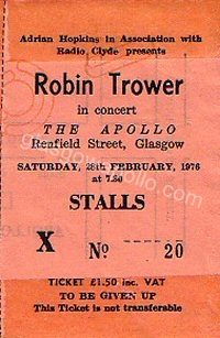 Robin Trower - John Miles - 28/02/1976