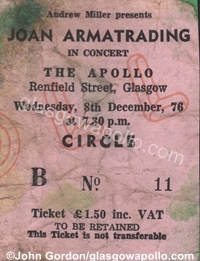 Joan Armatrading - 08/12/1976