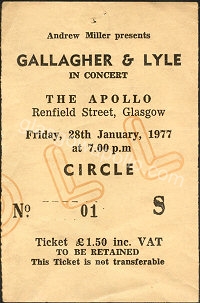 Gallagher & Lyle - 28/01/1977