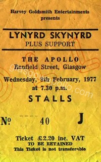 Lynyrd Skynyrd - Clover - 09/02/1977