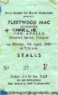 Fleetwood Mac - Charlie - 04/04/1977