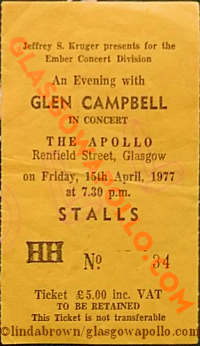 Glen Campbell - 15/04/1977