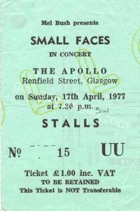 The Small Faces - 17/04/1977