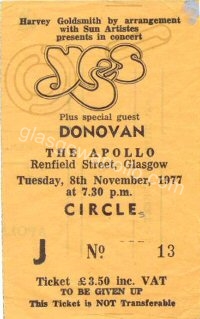 YES - Donovan - 08/11/1977