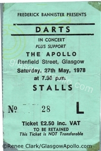 Darts - 27/05/1978