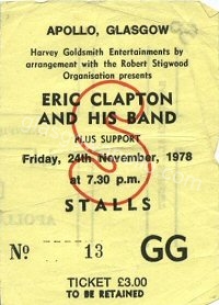 Eric Clapton - Muddy Waters - 24/11/1978