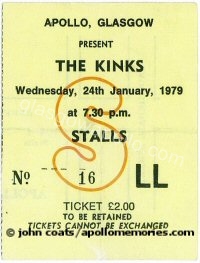 The Kinks - 24/01/1979