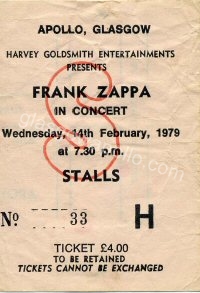 Frank Zappa - 14/02/1979