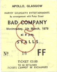 Bad Company - 07/03/1979