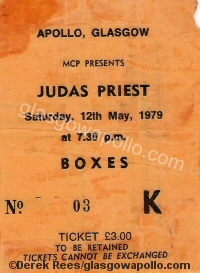 Judas Priest - Marseille - 12/05/1979