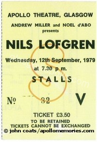 Nils Lofgren - Live Wire - 12/09/1979