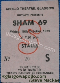 Sham 69 - 19/10/1979
