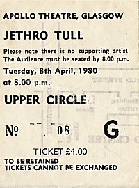 Jethro Tull - 08/04/1980
