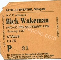 Rick Wakeman - 19/09/1980