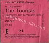 The Tourists - 20/09/1980