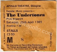 The Undertones - Tv 21 - 25/04/1981