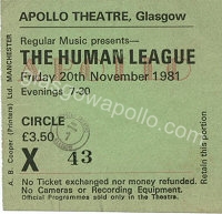 The Human League - 20/11/1981