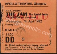 The Jam - Questions - 07/04/1982