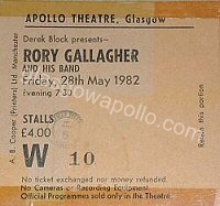 Rory Gallagher - 28/05/1982