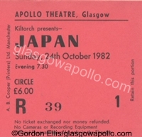 Japan - Sandii & the Sunsetz - 24/10/1982