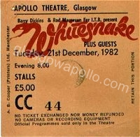 Whitesnake - Samson - 21/12/1982