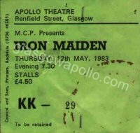 Iron Maiden - Grand Prix - 12/05/1983