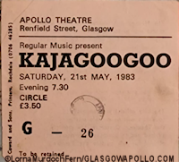 Kajagoogoo - 21/05/1983