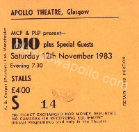 Dio - Waysted - 12/11/1983