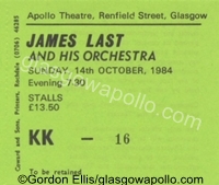 James Last - 14/10/1984