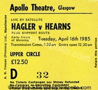 Marvin Hagler vs Thomas Hearns - 16/04/1985